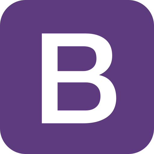 icono de framework de CSS Bootstrap